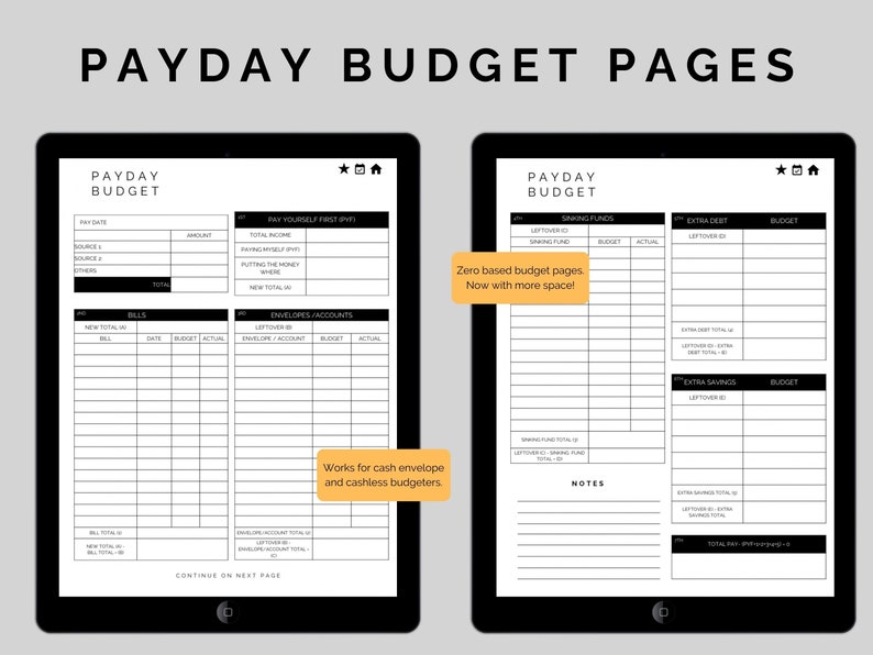 2024 Digital iPad Budget Planner by Ashley Udoh Goodnotes image 5