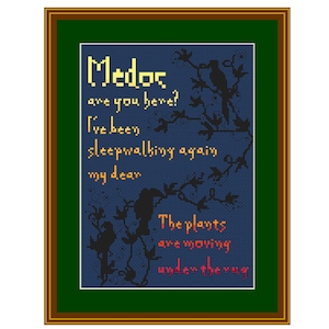 Medoc, Are You Here? Stephen King&#39;s The Shining Cross-Stitch Pattern 14 AIDA