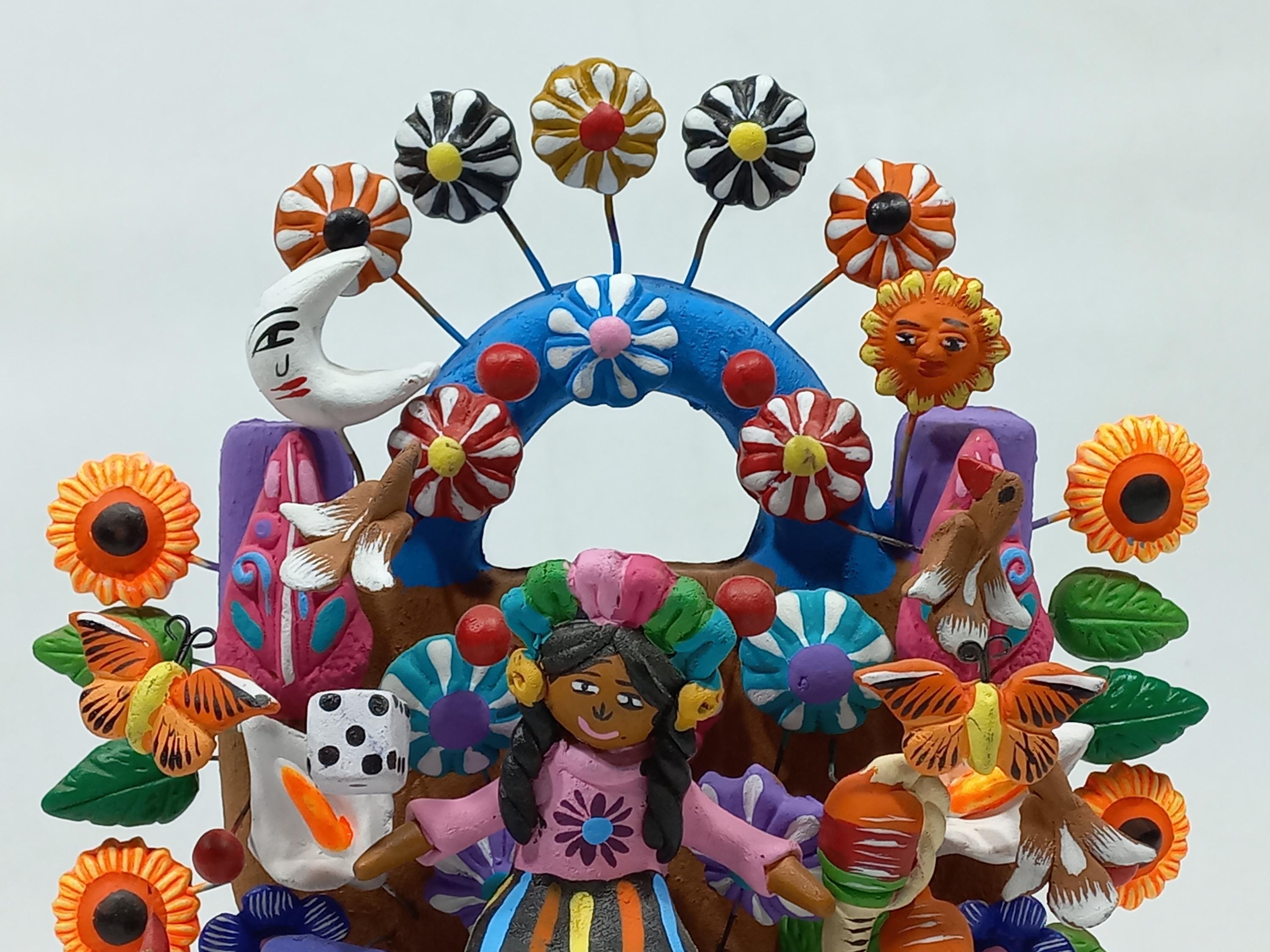 Dogs Mexican Tree of Life Betus Clay