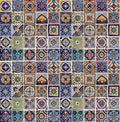 4" X 4" TILES assorted designs Mexican tile handmade colorful talavera backsplash mosaic