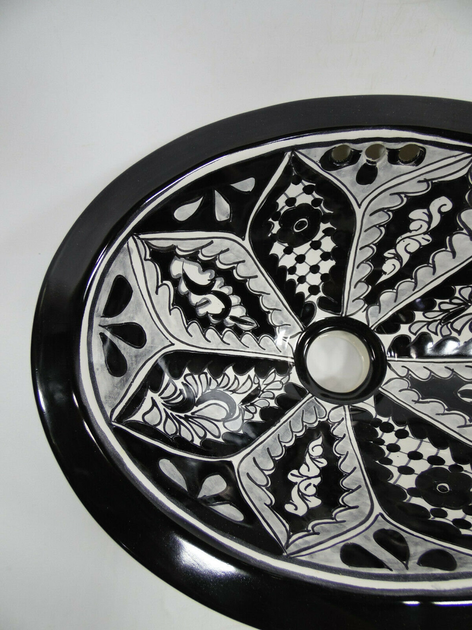 13 X 10 TALAVERA WASCHBECKEN Tropfen in oder | Etsy