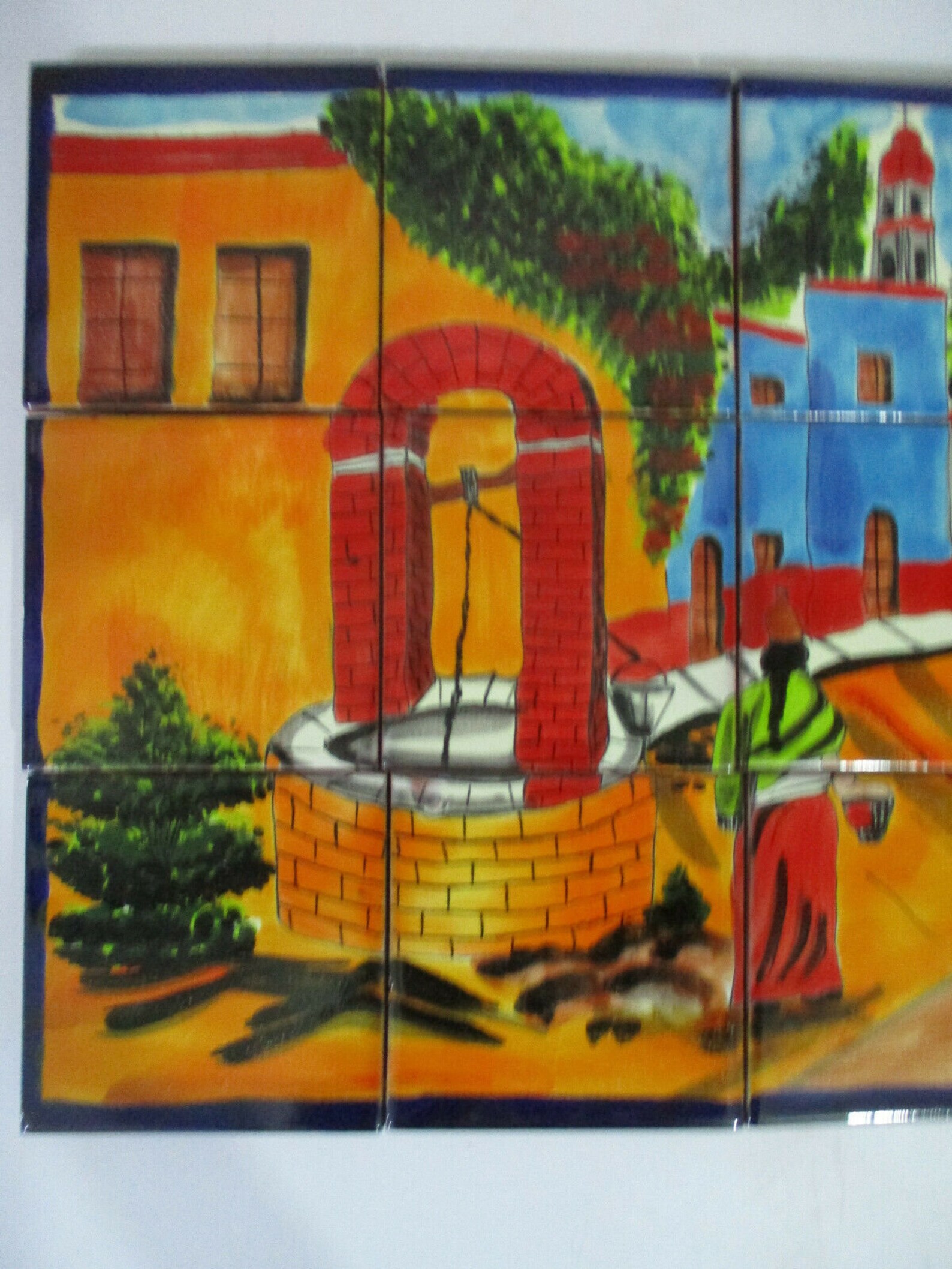 17 TALAVERA MOSAIC MURAL handmade mexican tile Etsy