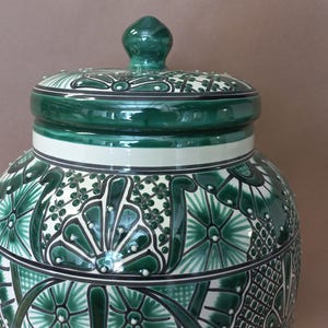WATER CROCK Beverage Dispenser Mexican Talavera Pottery Container Cute ...