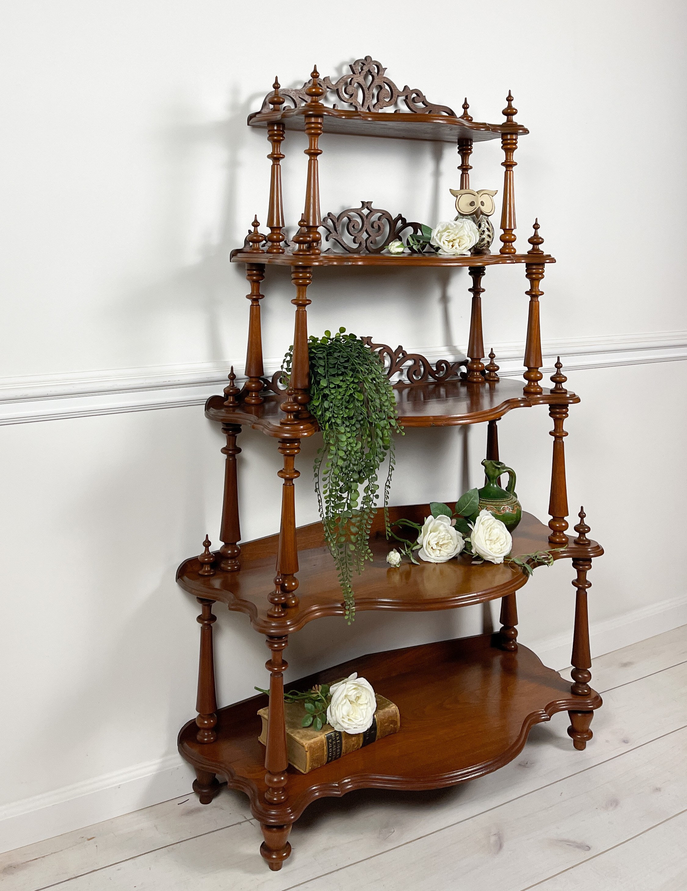 Étagère Décorative Ilyapa 'Knick Knack' - Style Barnwood (bois De Grange) - 15x12 Pouces? - Neuf