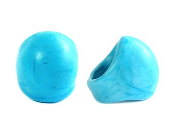 Murano Glass Ring ‘Pietra’ by Mystery of Venice, Murano Glass Jewelry, Murano Glass, Matte Glass Ring, Bague Verre, Bague Murano, Glass Ring