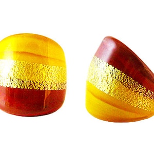 Murano Glass Ring by Mystery of Venice, Murano Glass Ring, Murano Glass Jewelry, Glass Ring, Glass Rings,Murano Glass Jewellery, Amber Ring