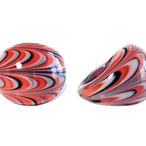 Murano Glass Ring &#39;Phoenician&#39; by Mystery of Venice, Murano Glass Ring, Murano Glass, Murano Glass Jewelry, Ethnic Ring, Bague Verre,