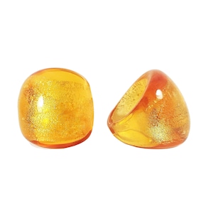 Murano Glass Ring ’ Golden Jewel’ by Mystery of Venice, Murano Glass Jewelry, Glass Ring, Murano Glass, Gold Glass Ring, Murano, Italy