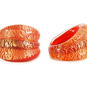 Murano Glass Ring ‘Principessa&#39; by Mystery of Venice, Murano Glass Jewelry, Murano Glass, Bague Verre, Bague Murano