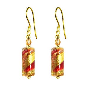 Murano Glass Earrings &#39;Juliana&#39; by Mystery of Venice, Italy, Murano Glass Jewelry, Murano Earrings, Glass Earrings, Venetian Glass Earrings