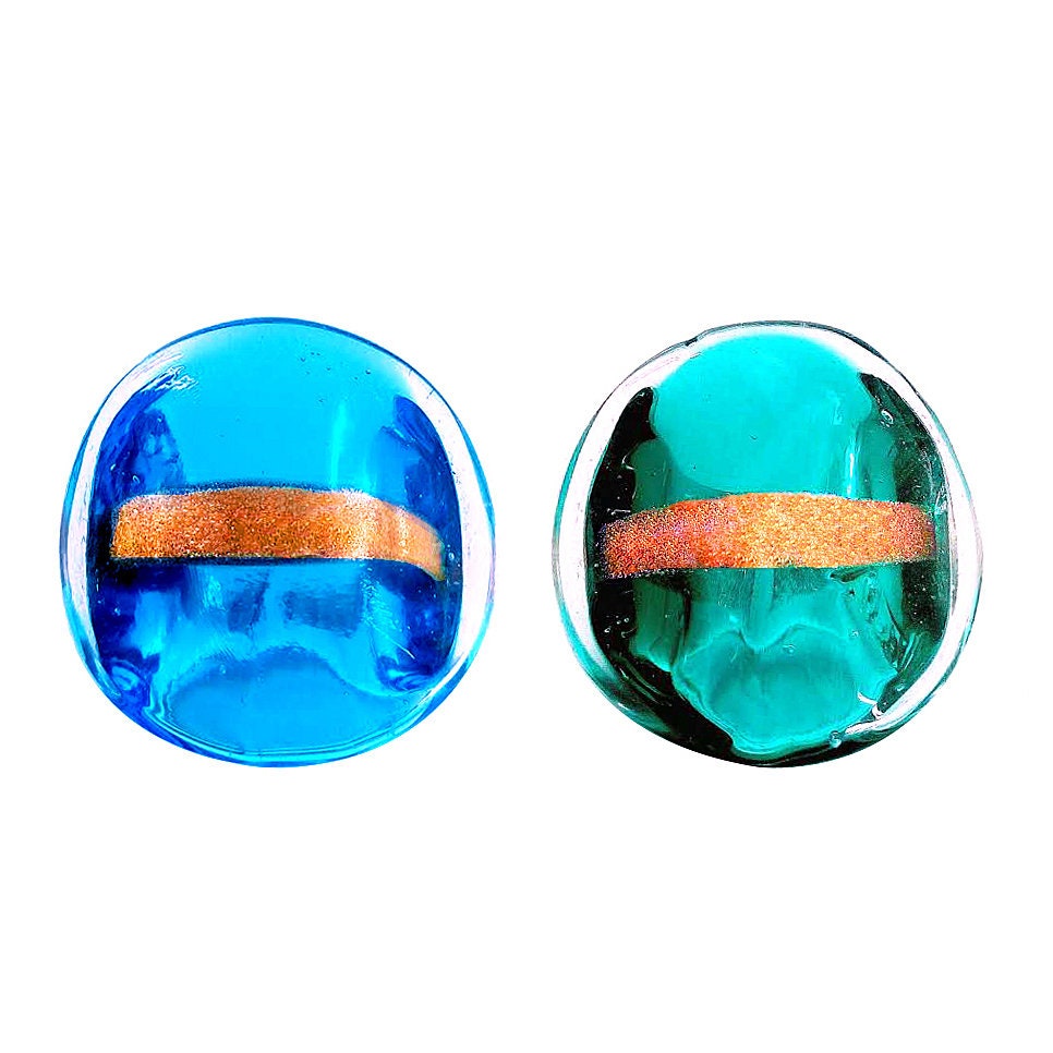 Murano Glass Ring from Mystery of Venice ’Deco', Murano Glass Jewelry, Glass Ring, Venetian Ring, Art Deco Ring, Minimalist Ring, Statement