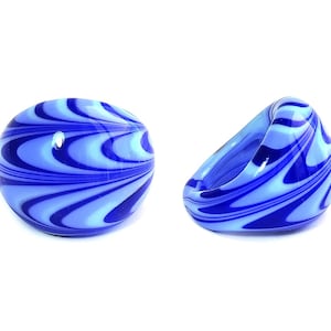 Murano Glass Ring 'Phoenician' by Mystery of Venice, Murano Glass Ring, Murano Glass, Murano Glass Jewelry, Ethnic Ring, Bague Verre,