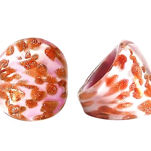 Murano Glass Ring ‘Summer Adventure’ by Mystery of Venice, Murano Glass Ring, Murano Glass, Glass Ring, Murano Glass Jewelry, Italian Ring