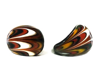 Murano Glass Ring by Mystery of Venice 'Phoenician', Murano Glass Ring, Glass Ring, Glass Rings, Murano Glass Jewelry, Bague Verre