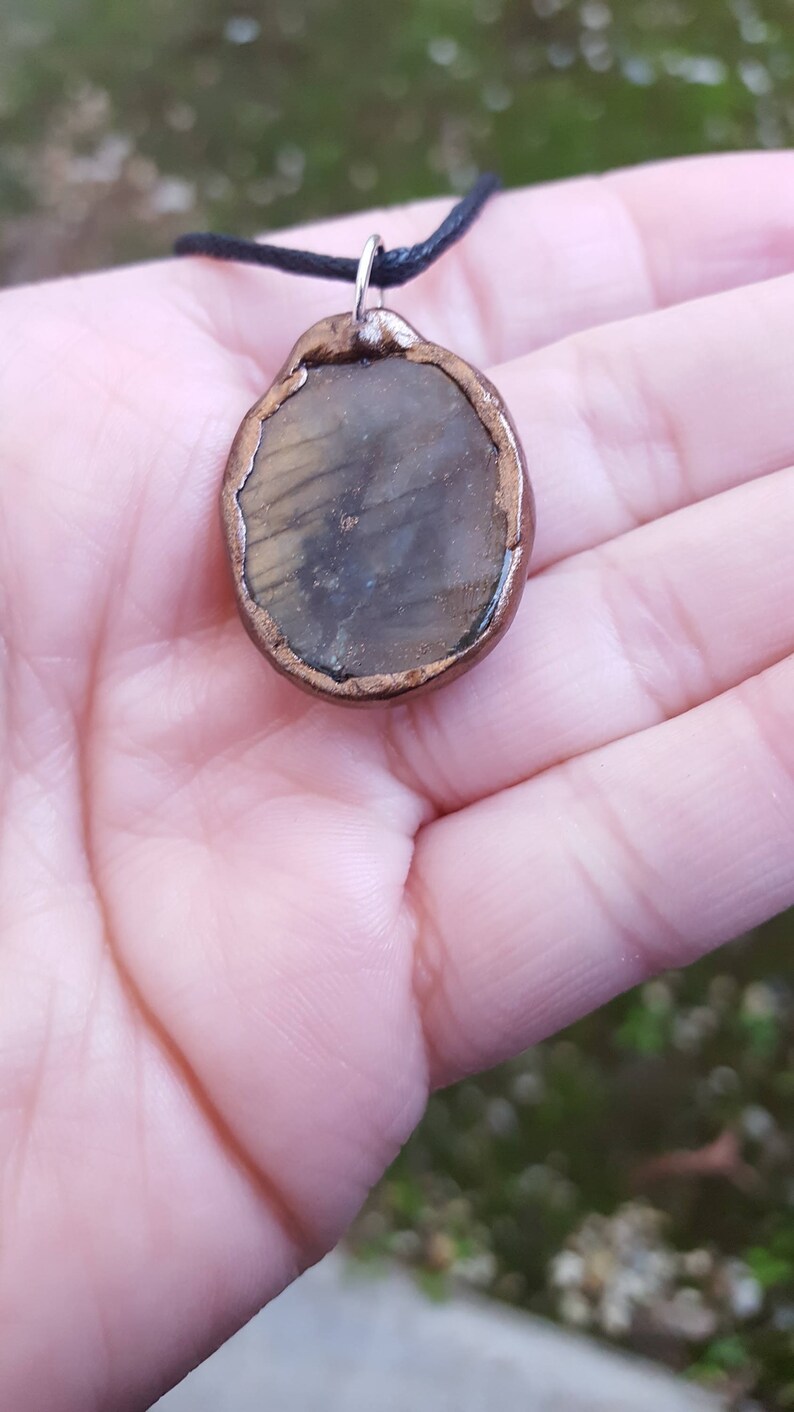 Fiery Labradorite Necklace