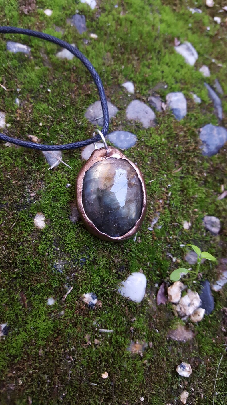 Fiery Labradorite Necklace