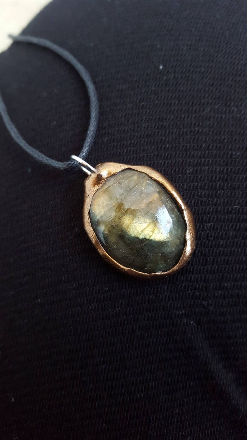 Fiery Labradorite Necklace
