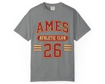 Ames Athletic Club 26 T-Shirt | Vintage Collegiate Tee