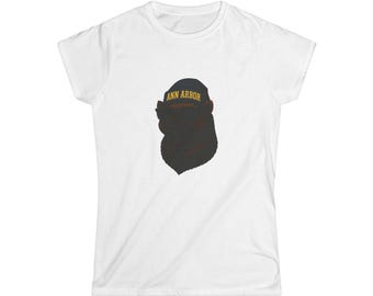 Ann Arbor Tee, Vintage City Pride Shirt, College Town Graphic T-Shirt by GameDay Ink