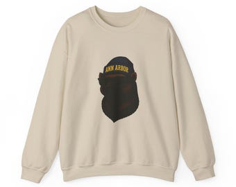 Ann Arbor Crewneck Sweatshirt, City Pride Graphic Shirt