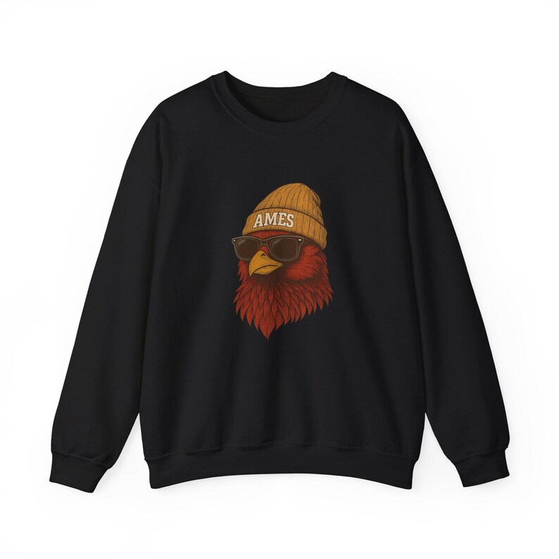 Ames Crewneck Sweatshirt, Vintage City Pride Shirt, College Town Graphic Shirt by GameDay Ink image 3