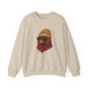 Ames Crewneck Sweatshirt, Vintage City Pride Shirt, College Town Graphic Shirt by GameDay Ink image 1