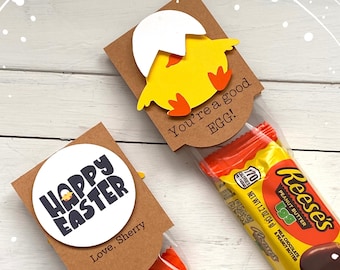 Personalized Easter Tags, Easter Basket Stuffers, Easter Party Favor, Easter Candy Holder, Easter Treats, Easter Gift Tag, You're A Good Egg