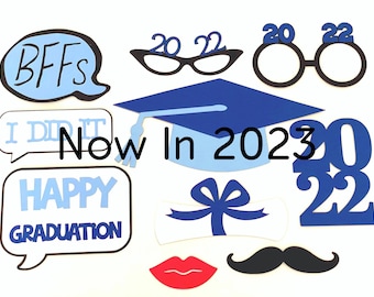 Graduation Props, Graduation Party Decorations 2024,Graduation Photo Booth Props, Graduation Decorations, Graduation Party Table Centerpiece