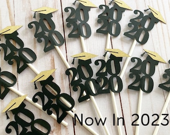 Graduation Decorations, Graduation Centerpiece Sticks, Graduation Cupcake Picks, Graduation Party Decorations, Graduation Cupcake Topper