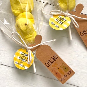 Easter Party Favors, Easter Basket Stuffers, Personalized Easter Treat Bags, Easter Gift Tags image 4