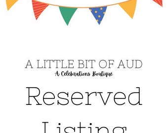 Reserved Listing Christmas 5 2x2