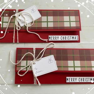 Christmas Money Holder, Christmas Money Envelope, Corporate Event Favors, Employee Christmas Gifts Bulk
