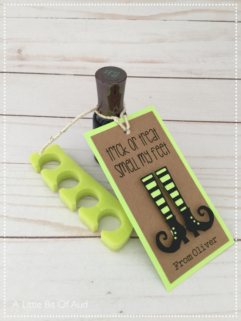 Halloween Party Favors for Adults Halloween Favor Tags Trick Etsy