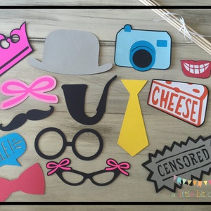 Wedding Photo Booth Props, Wedding Photo Props, Birthday Photo Booth Props, Photo Booth Props Wedding