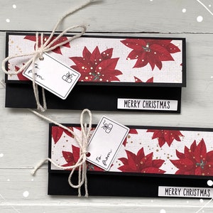 Christmas Money Holder, Christmas Cash Envelope, Employee Christmas Gifts, Money Gift Envelope, Christmas Gift Card Holder