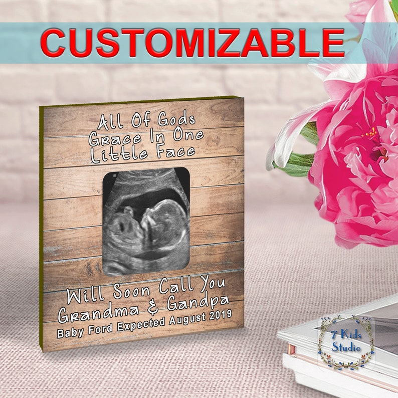 SALE Ultrasound Frame Pregnancy Gift For New Parents Gift For New Mom and Dad Gift Sonogram Frame New Mommy Gift New Mom Gift New Mom Frame