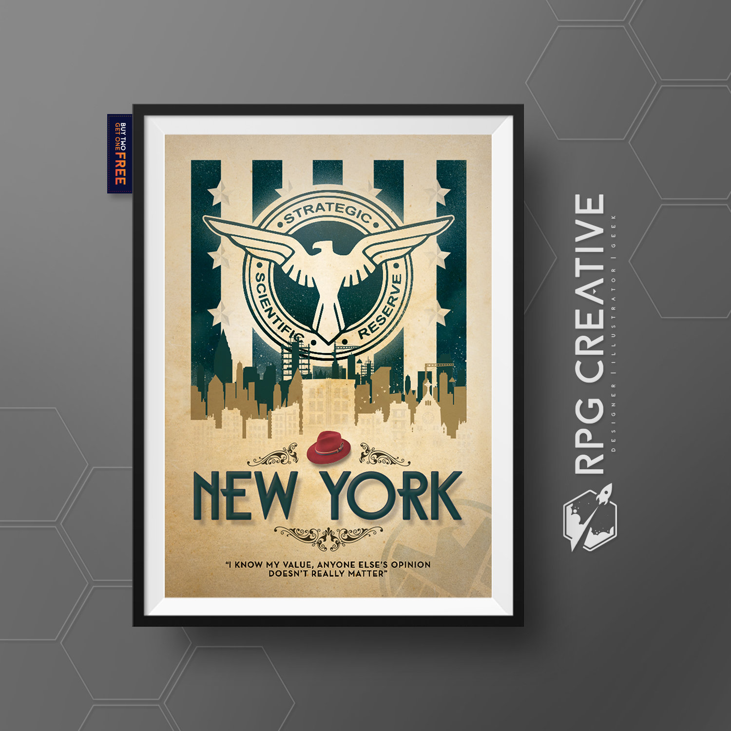 Agent Carter New York Marvel Comics Travel Poster Etsy