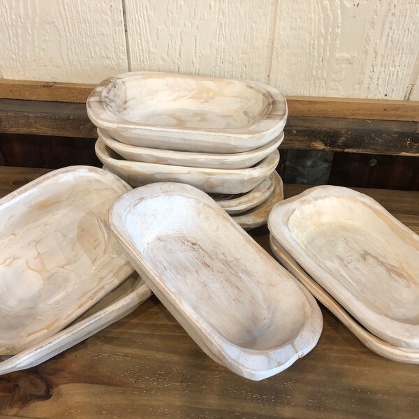 Wooden Dough Bowls Etsy