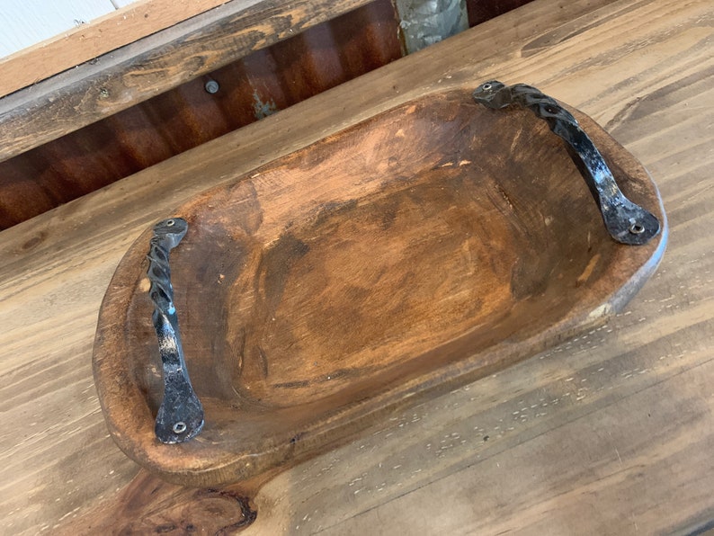 Medium Bowl Handles Stained with