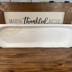 XL * Trough * White