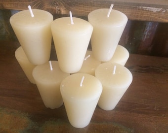 Unsented Sugar Mold Candle