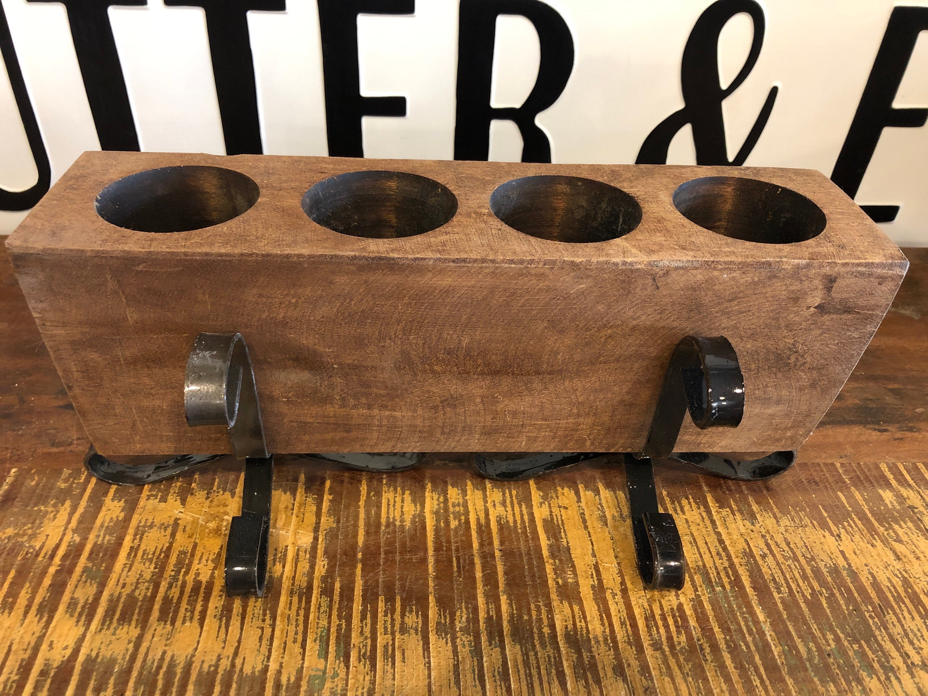 4 Hole Sugar Mold with Stands Etsy