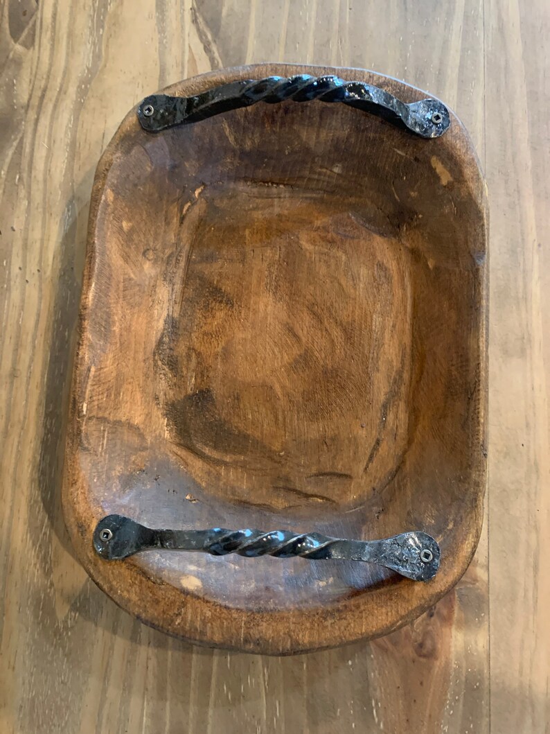 Medium Bowl Handles Stained with