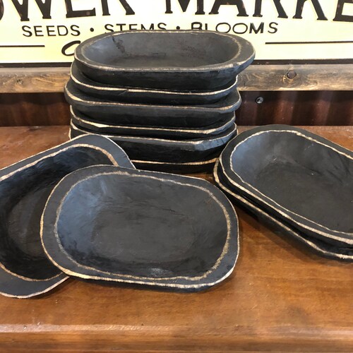 Wholesale Unique Handmade Dough Bowls Set of 5.wooden Multiple Etsy