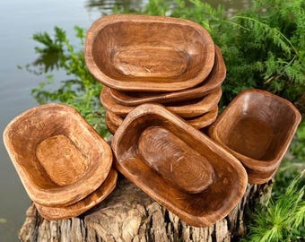 Wholesale Bundles - Mini Dough Bowls Stained - Candle Ready