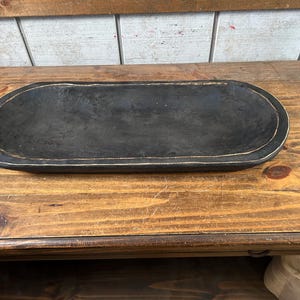 Black * Rustic * Bowl