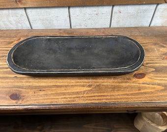 Black * Rustic * Bowl