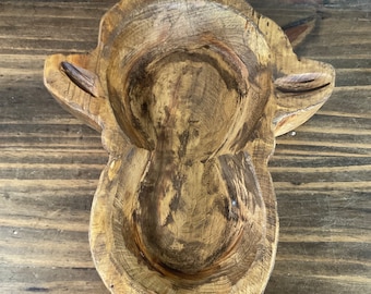 Cow Head * Bowl * Stain