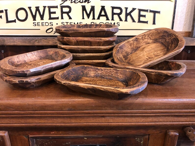 Wholesale Bundle of 30 Mini Dough Bowls Stained Top Grain Etsy