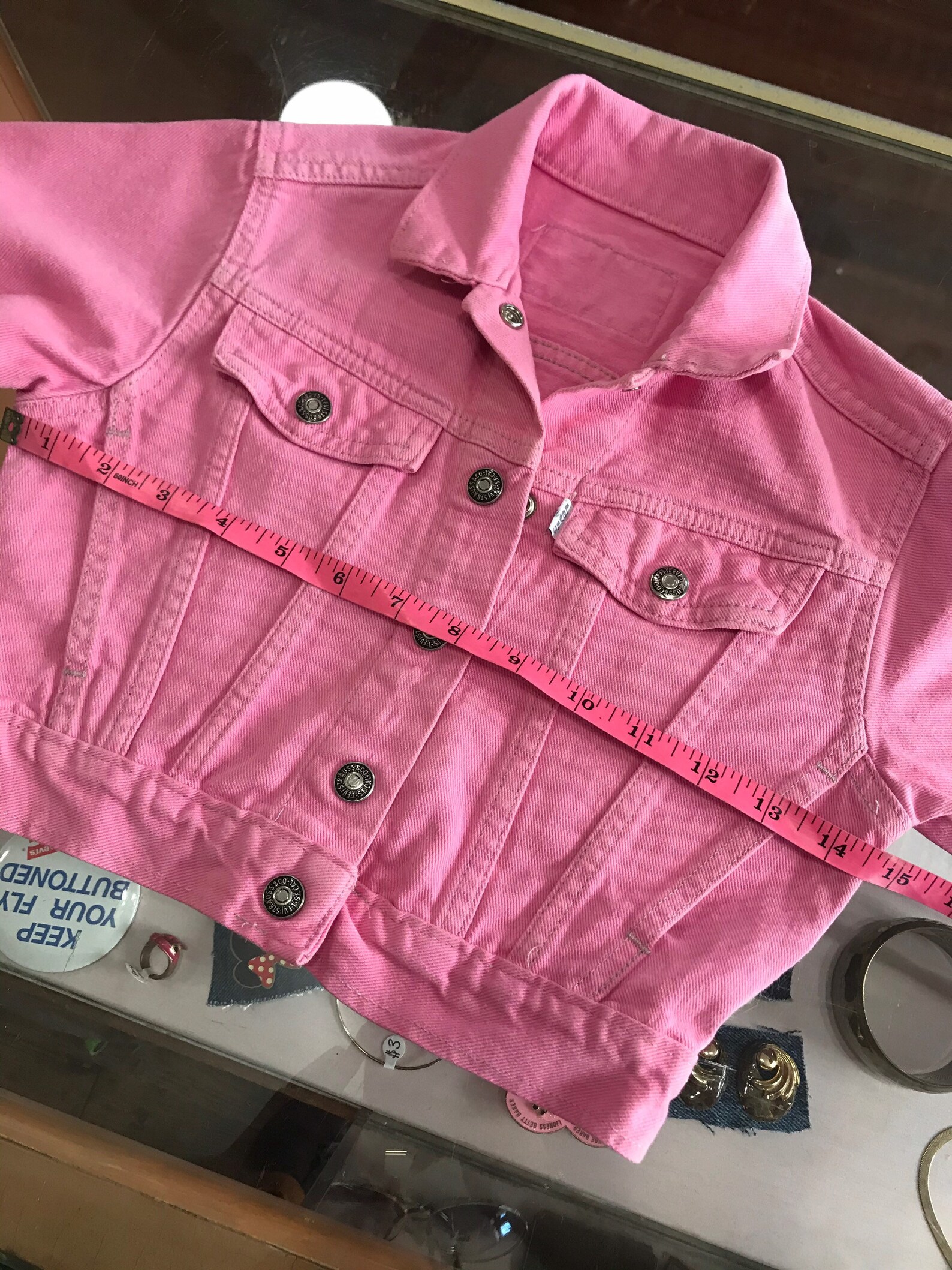 3T Little Levis Denim Jacket Vintage Levis Pink Denim Jacket Etsy